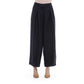 Elegant Black Cotton Trousers with Pockets