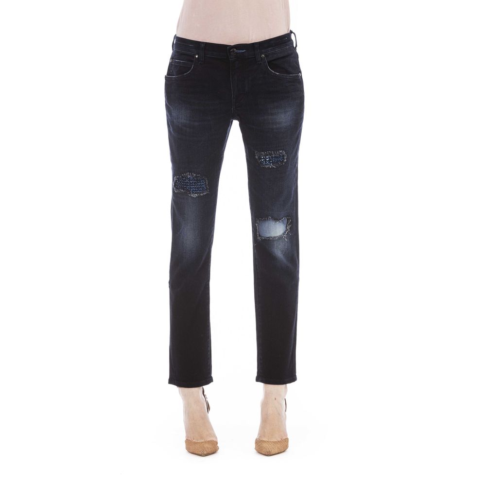 Elegant Embroidered Pocket Designer Jeans