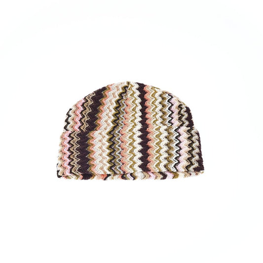 Geometric Fantasy Multicolor Wool-Blend Hat