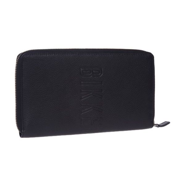 Sleek Black Calfskin Document Holder