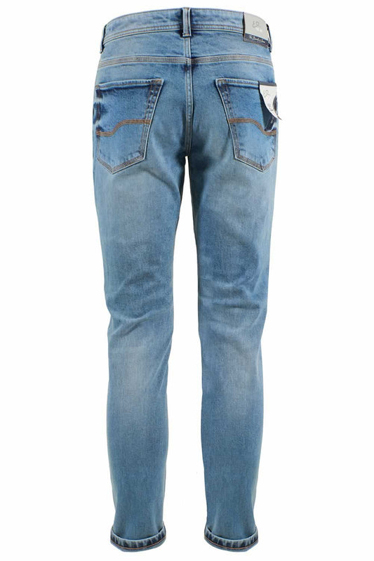 Classic Blue Denim Jeans for Men