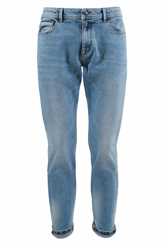 Classic Blue Denim Jeans for Men