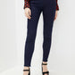 Chic Heart-Back Dark Blue Jeans