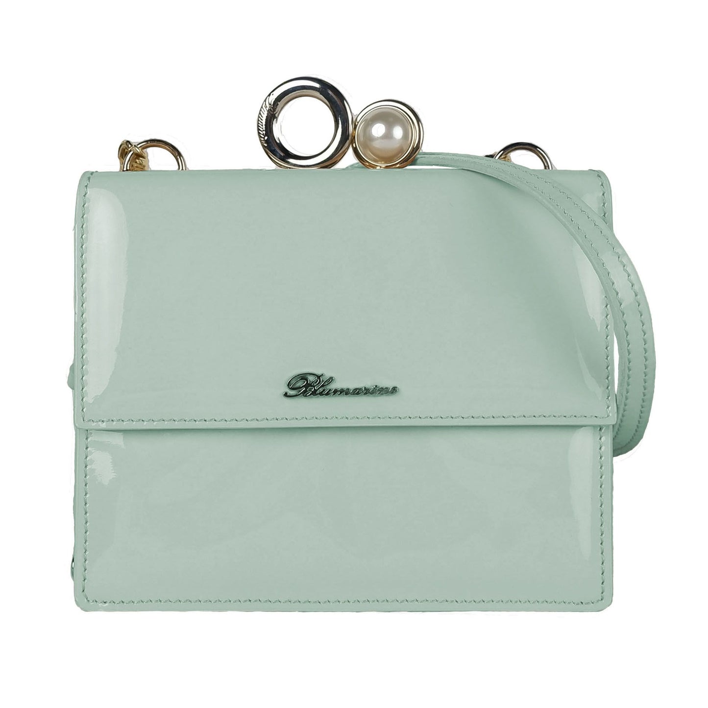 Elegant Mint Green Small Shoulder Bag