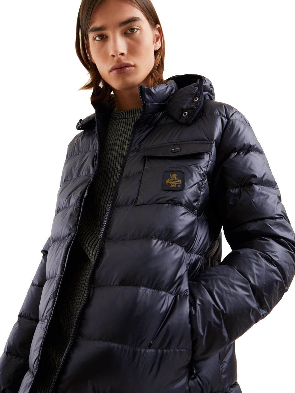 Blue Hunter Padded Warm Jacket