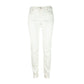 Chic White Kimberly Slim Women's Jeans