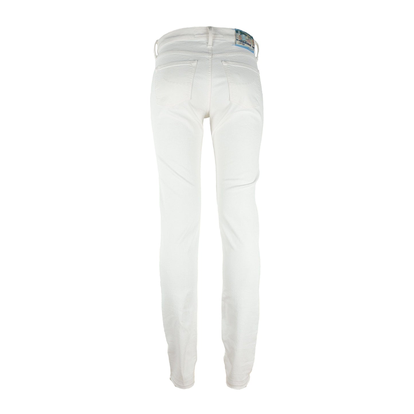 Elegant Portofino White Slim Jeans