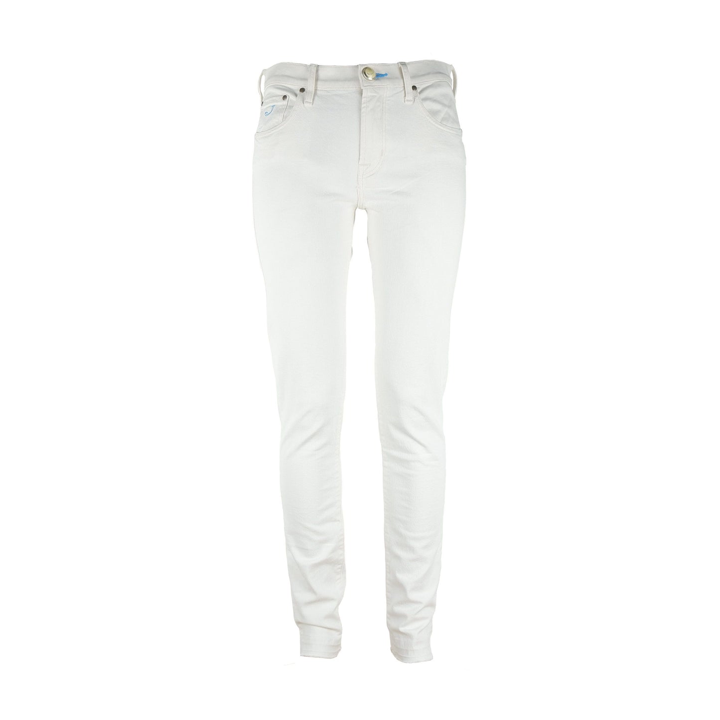 Elegant Portofino White Slim Jeans