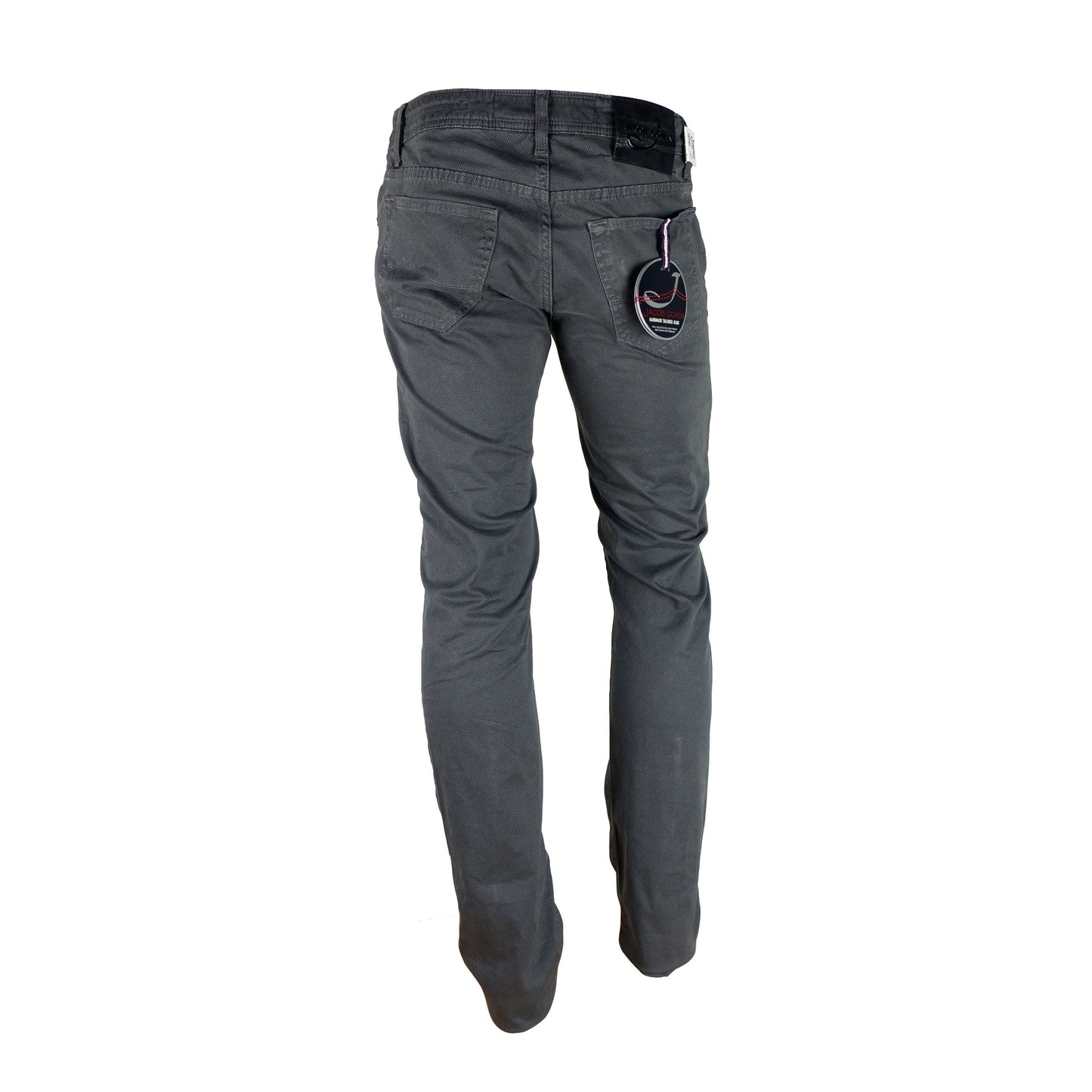 Elegant Anthracite Regular Fit Trousers