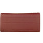 Elegant Burgundy Calfskin Crossbody Bag