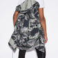 Camouflage Grey Hooded Trench Revolution