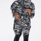 Camouflage Grey Hooded Trench Revolution