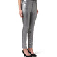 Elegant Silver Denim 5-Pocket Style