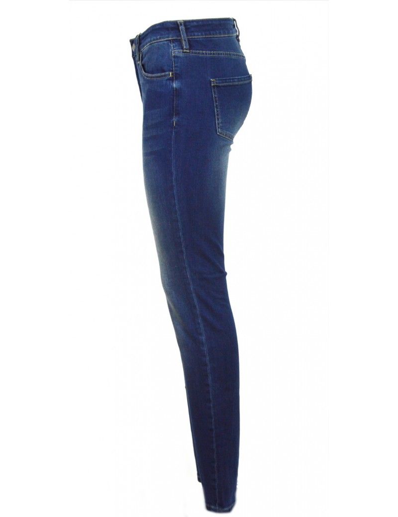 Sleek Super Skinny Blue Denim