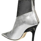 Silver Sioux Pointed Ankle Boot with Mesh Detail