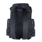 Sleek Nero Nylon Backpack with Multiple Pockets