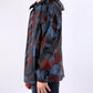 Camo Texture Hooded Jacket in Gray