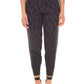 Metallic Jacquard Blue Chic Trousers