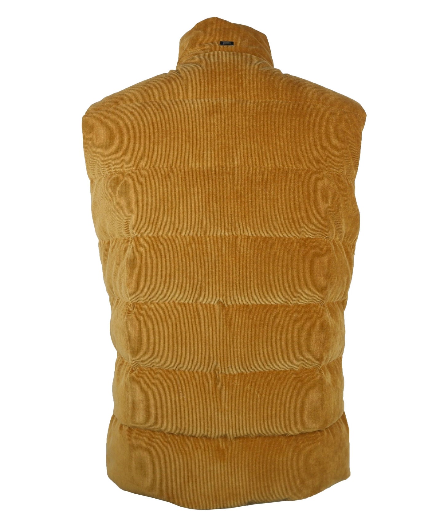 Elegant Beige Goose Down Vest - Smooth Zip Closure