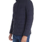 Elegant Blue Goose Down Jacket