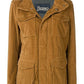 Velvet Cotton Hooded Multipocket Jacket