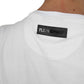 Embossed Logo Cotton Blend Men's Tee