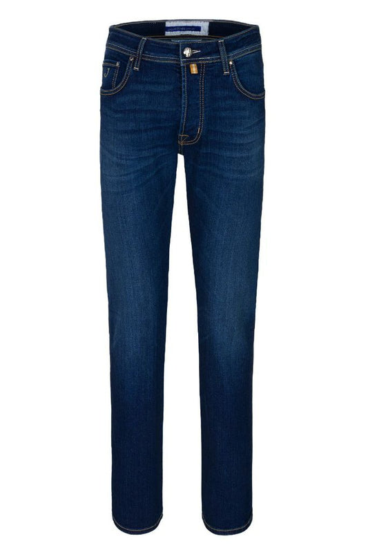 Slim Fit Italian Crafted Denim with Unique Details