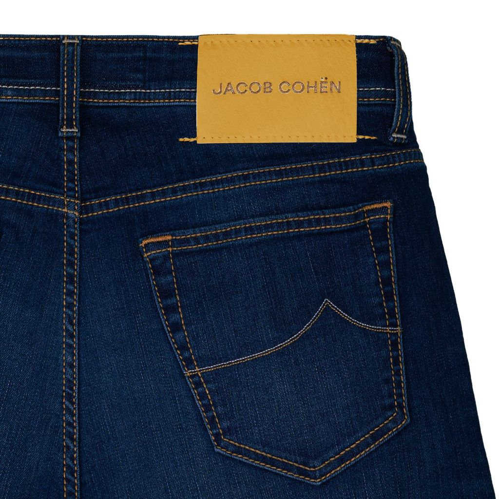 Slim Fit Italian Crafted Denim with Unique Details