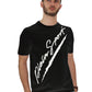 Embossed Cotton Blend Men's Tee