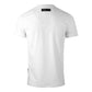 Sleek Silver Embossed Men's Cotton Tee