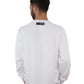 Embossed Logo Crewneck Sweatshirt in White