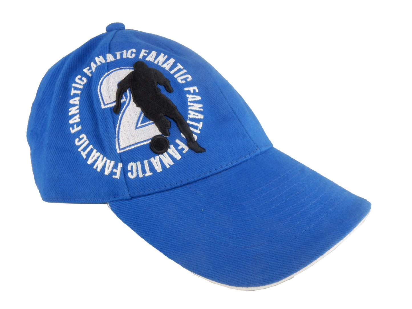 Elegant Blue Embroidered Logo Cap