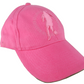 Elegant Pink Adjustable Cotton Cap