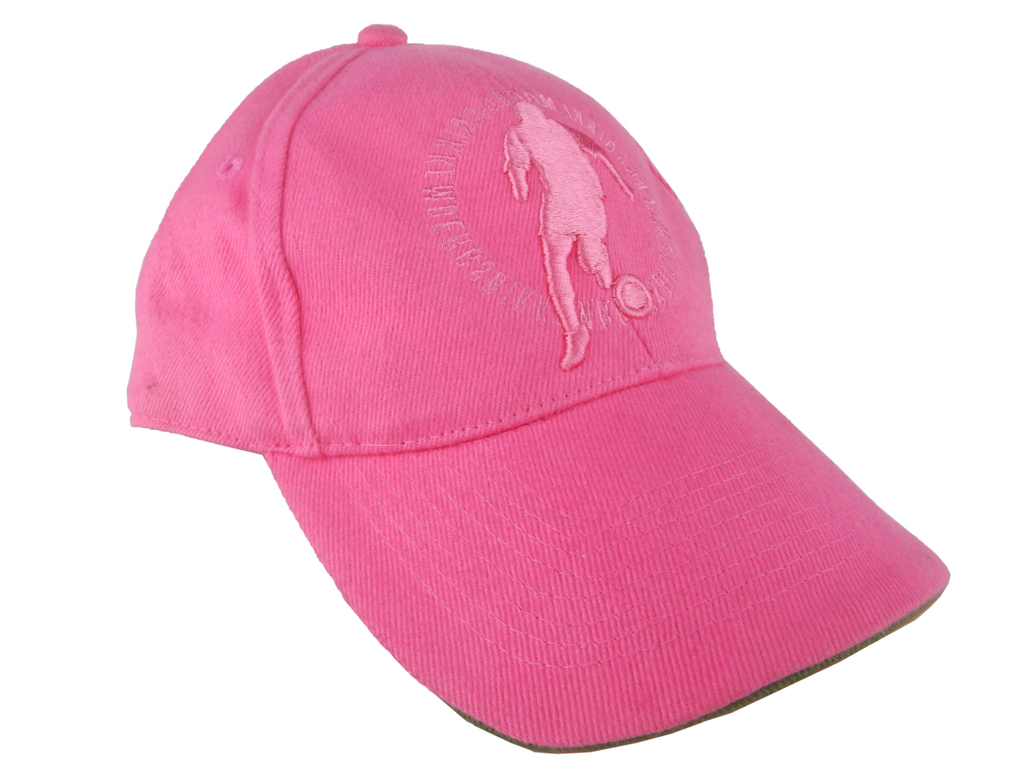 Elegant Pink Adjustable Cotton Cap