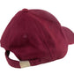 Red Cotton Adjustable Logo Cap