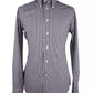 Elegant Milano Square-Patterned Cotton Shirt