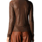 Elegant Turtleneck Sweater with Rhinestones