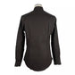 Sleek Milano Cotton Men's Shirt in Black