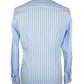 Elegant Striped Milano Cotton Shirt