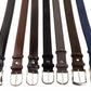 Elegant Italian Leather Belt Ensemble