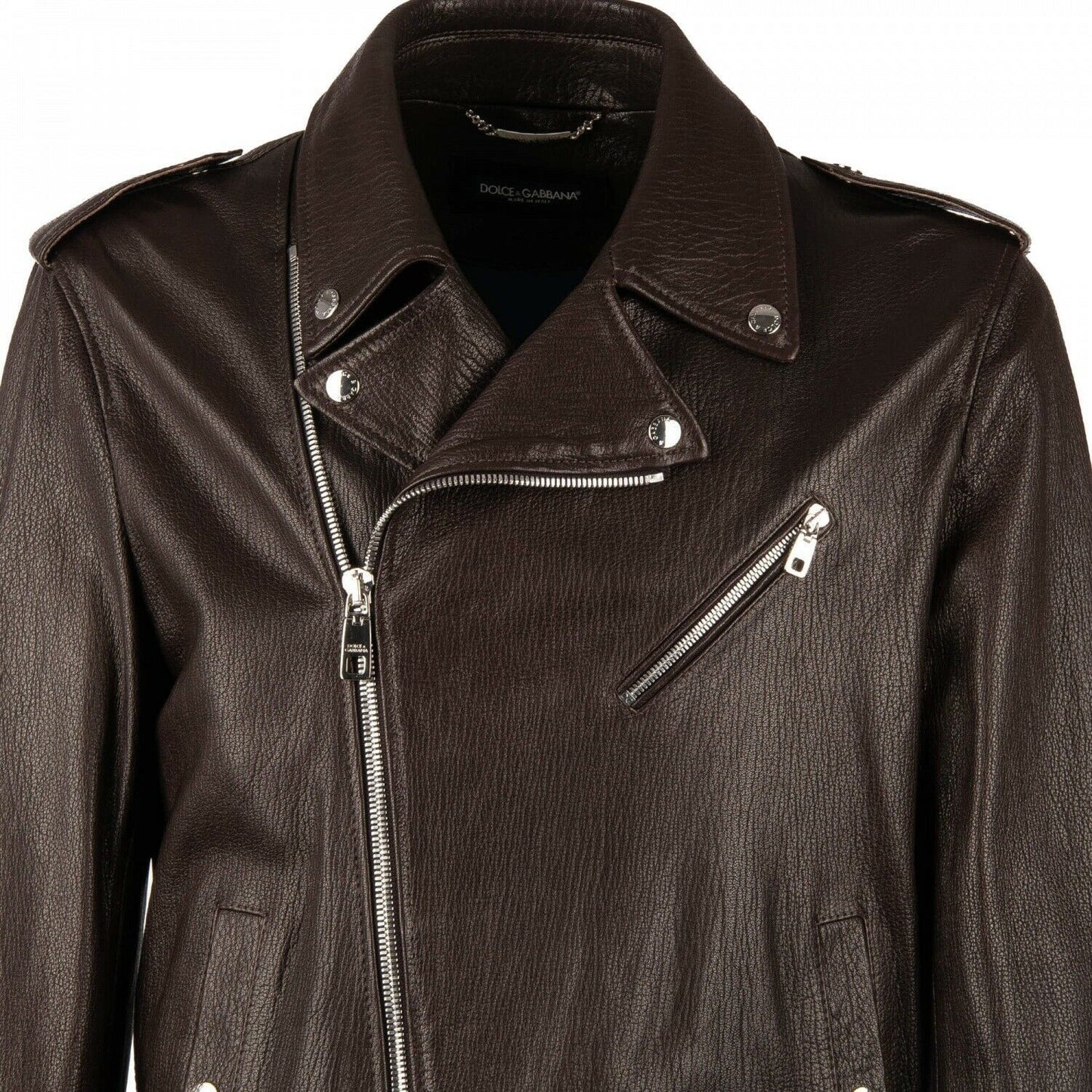 Exquisite Lamb Leather Biker Jacket