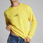 Iconic Yellow Cotton Sweatshirt