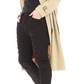 Elegant Black Denim Designer Jeans
