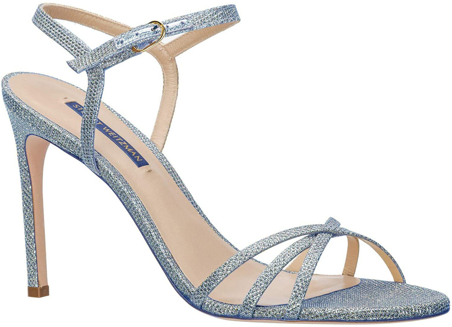 Glittering Starla Ankle Strap Sandals