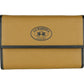 Chic Taupe Brown Purse with Leather Accents