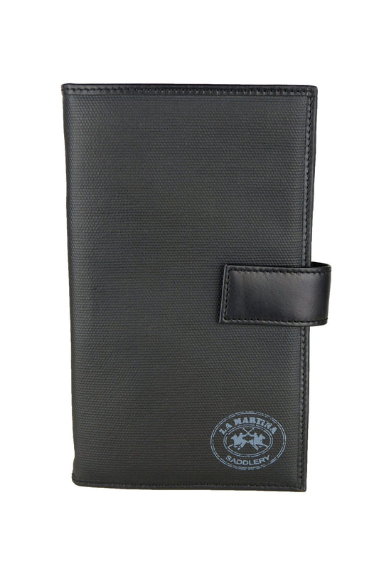 Elegant Black Travel Documents Holder