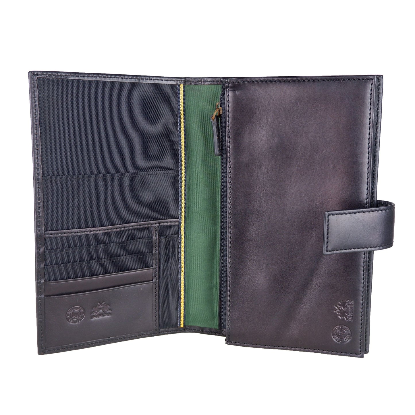 Elegant Black Travel Documents Holder