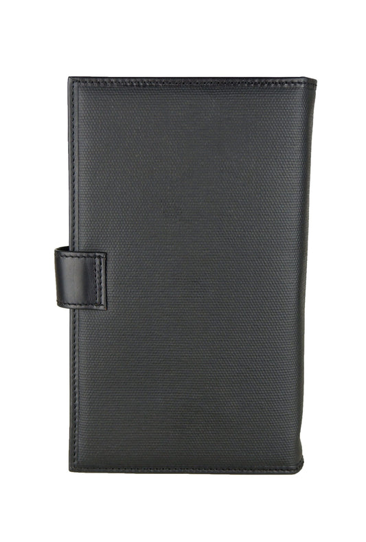 Elegant Black Travel Documents Holder