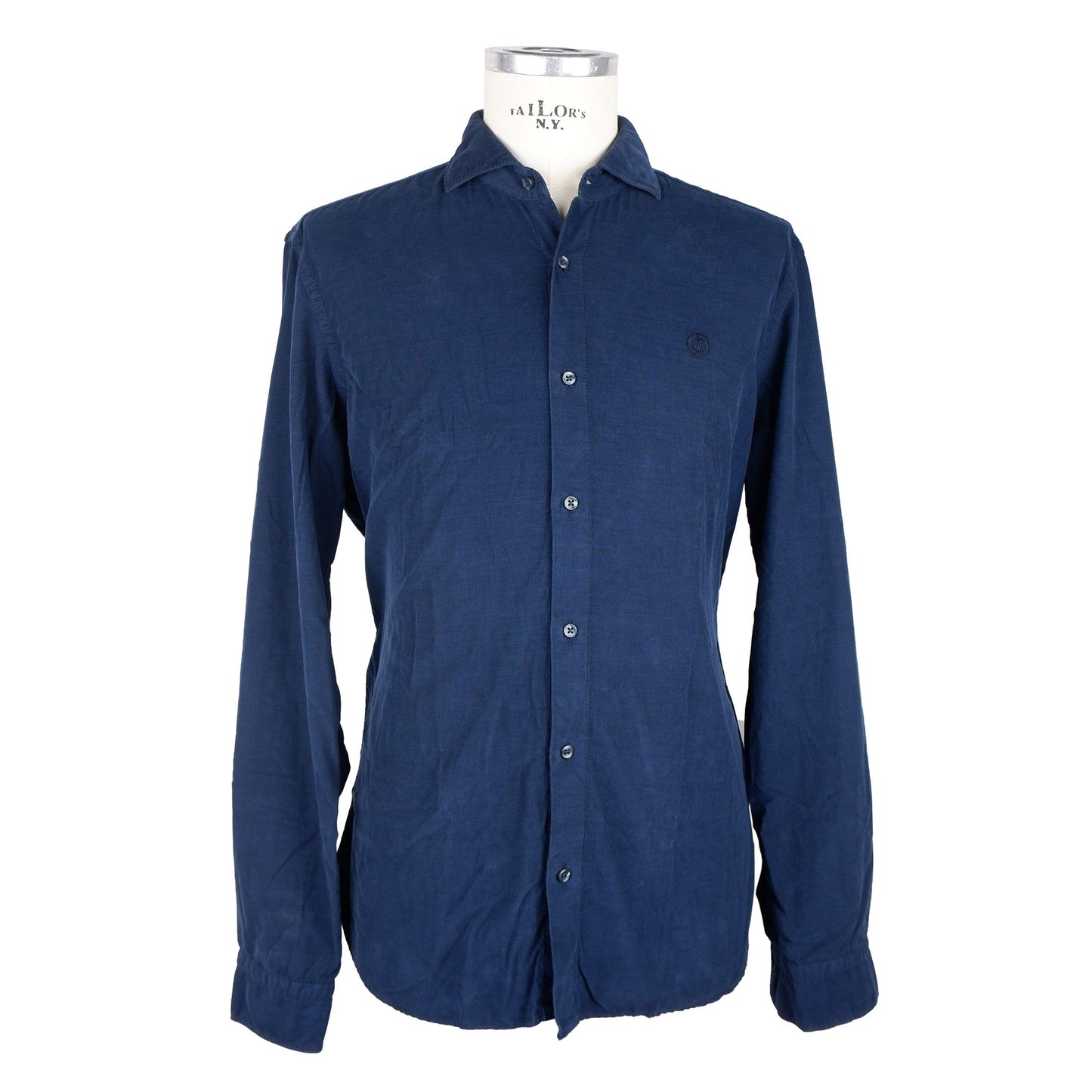 Velvet Cotton Long Sleeve Men's Shirt