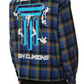 Chic Tartan Patterned Designer Jacket